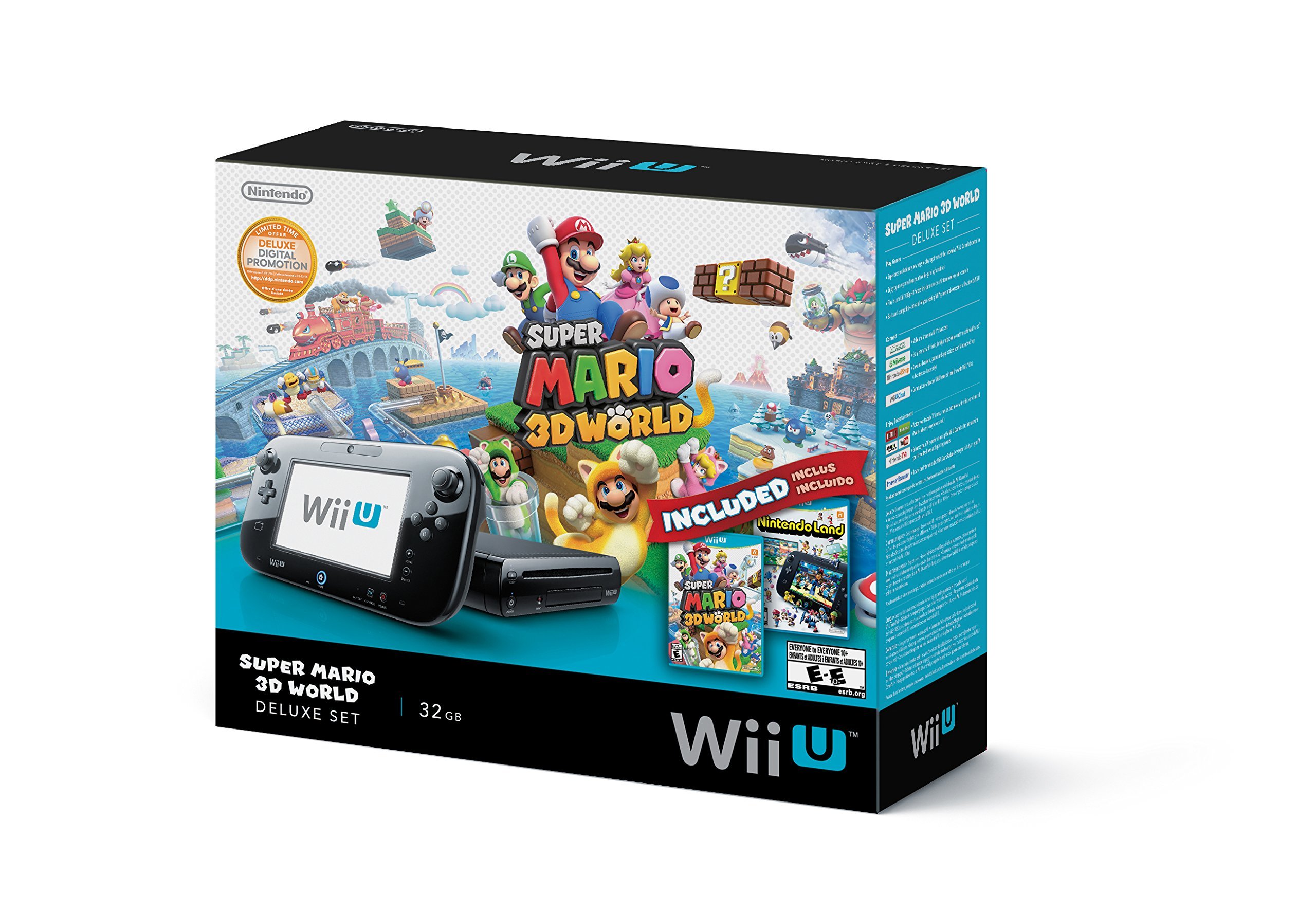 Nintendo Wii U 32GB consola con GamePad en República Dominicana