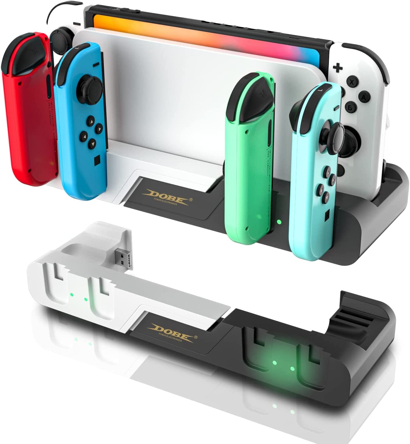Nintendo Switch OLED Dock con Adaptadores Joy-Con en República Dominicana