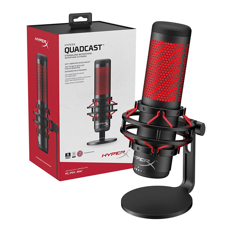 HyperX QuadCast Micrófono USB Condensador