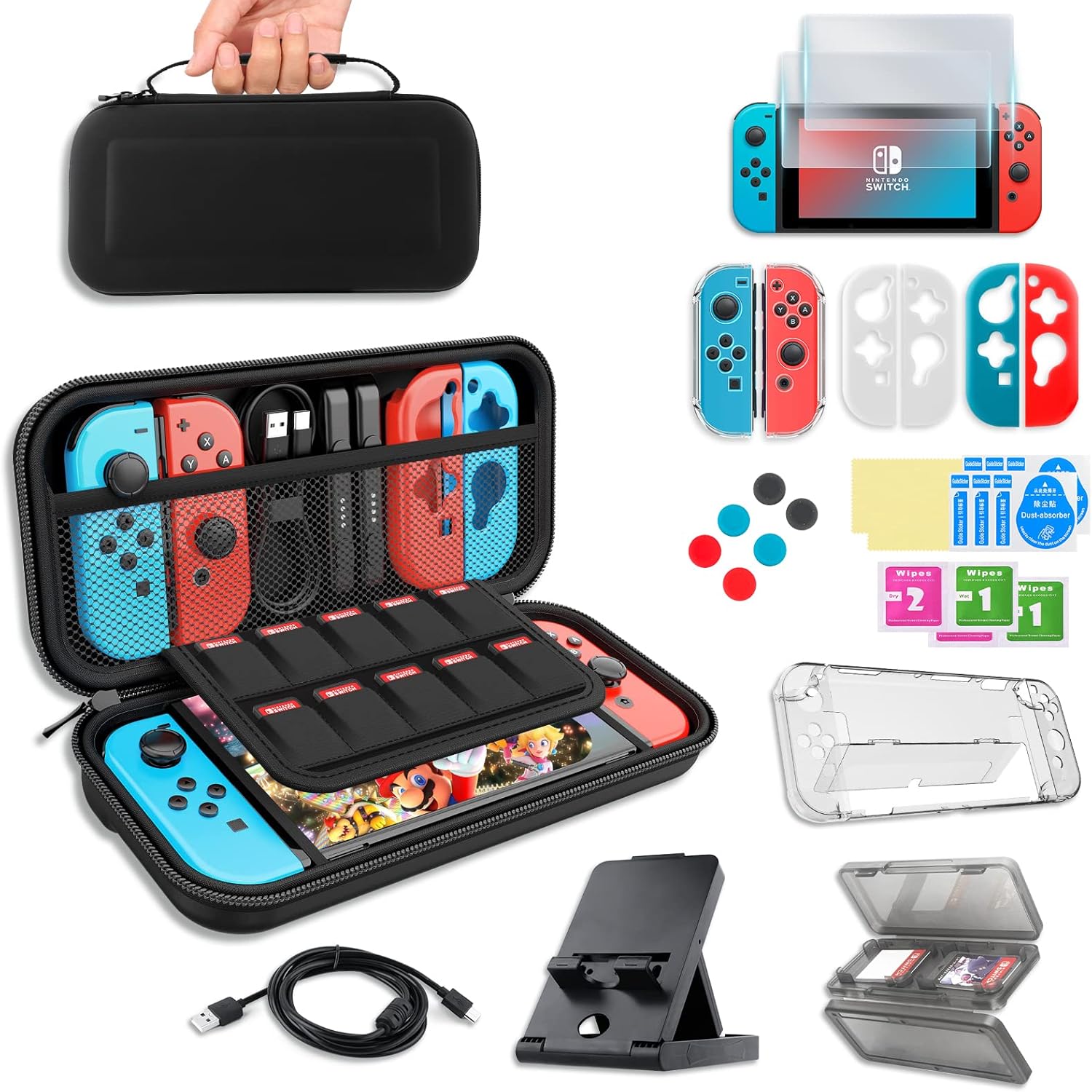 Estuche protector Nintendo Switch oficial