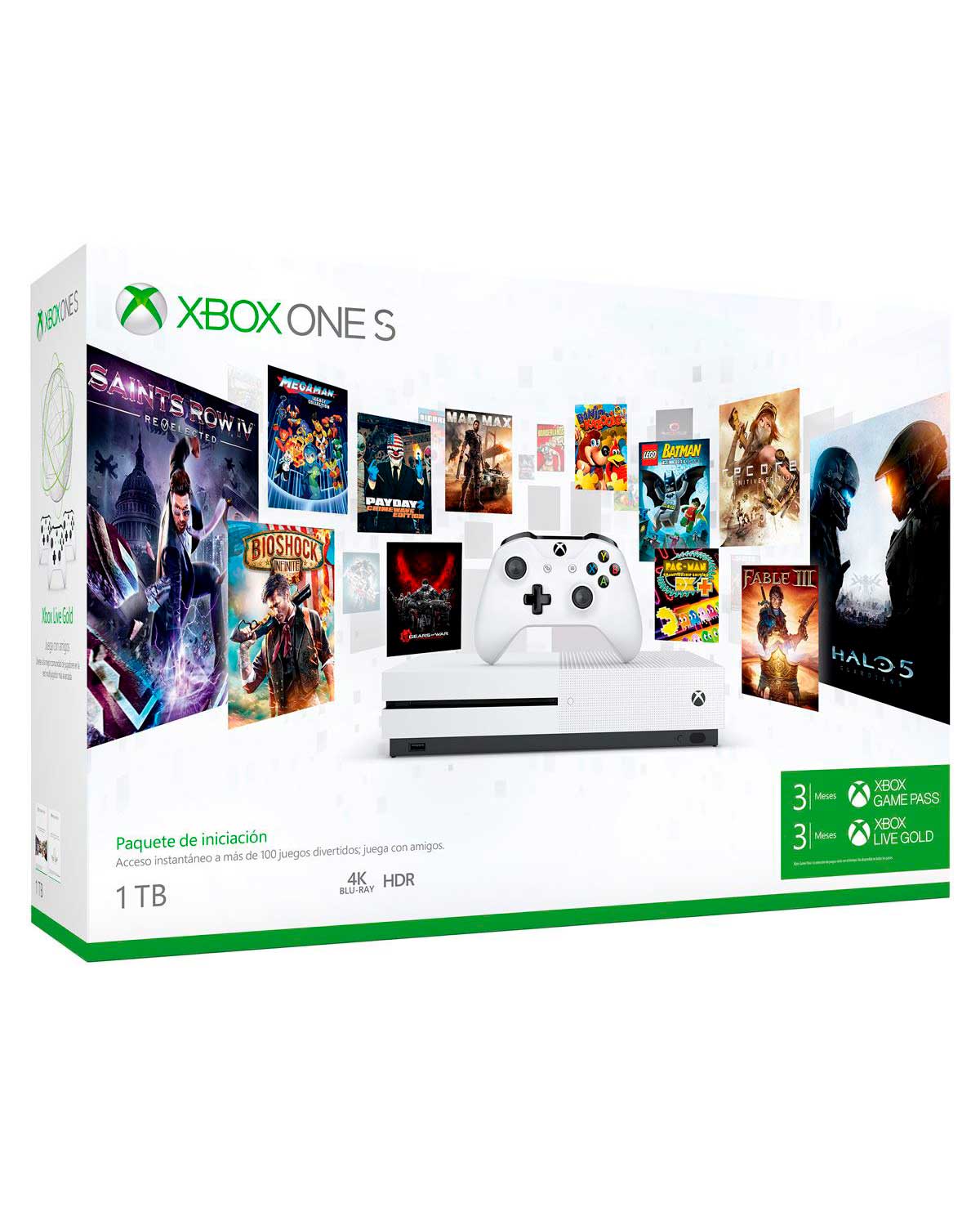 Xbox One S 1TB Consola Microsoft Modelo