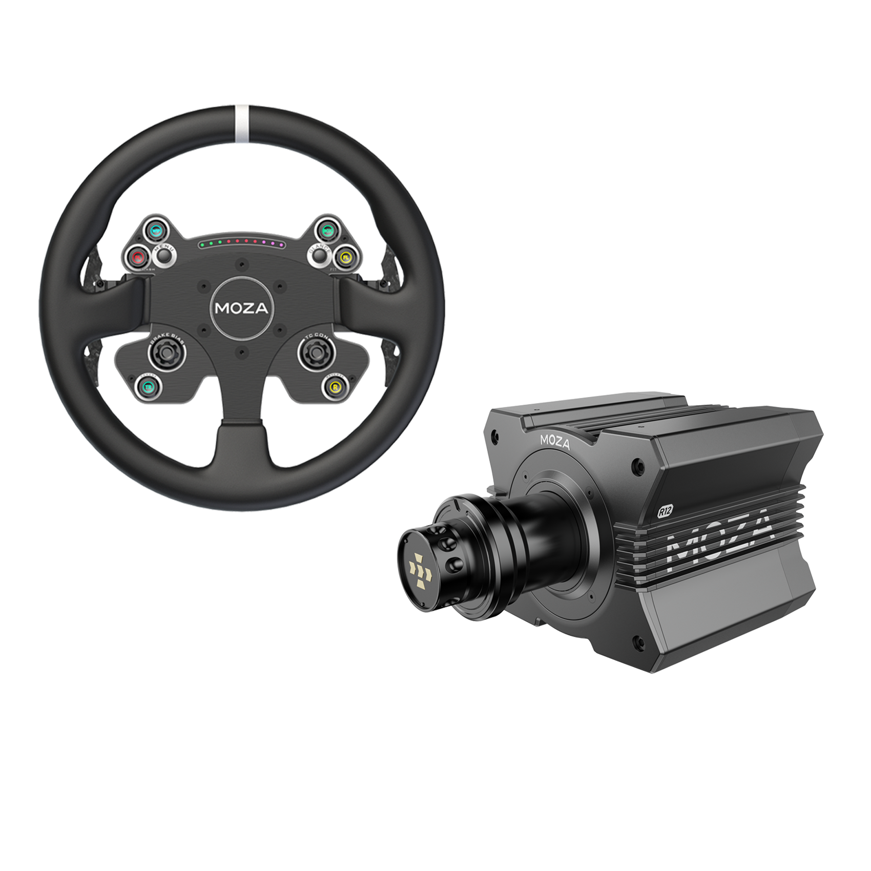Moza R12 Volante Sim Racing en República Dominicana