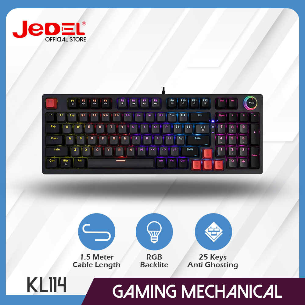 Teclado mecánico RGB Jedel KL114
