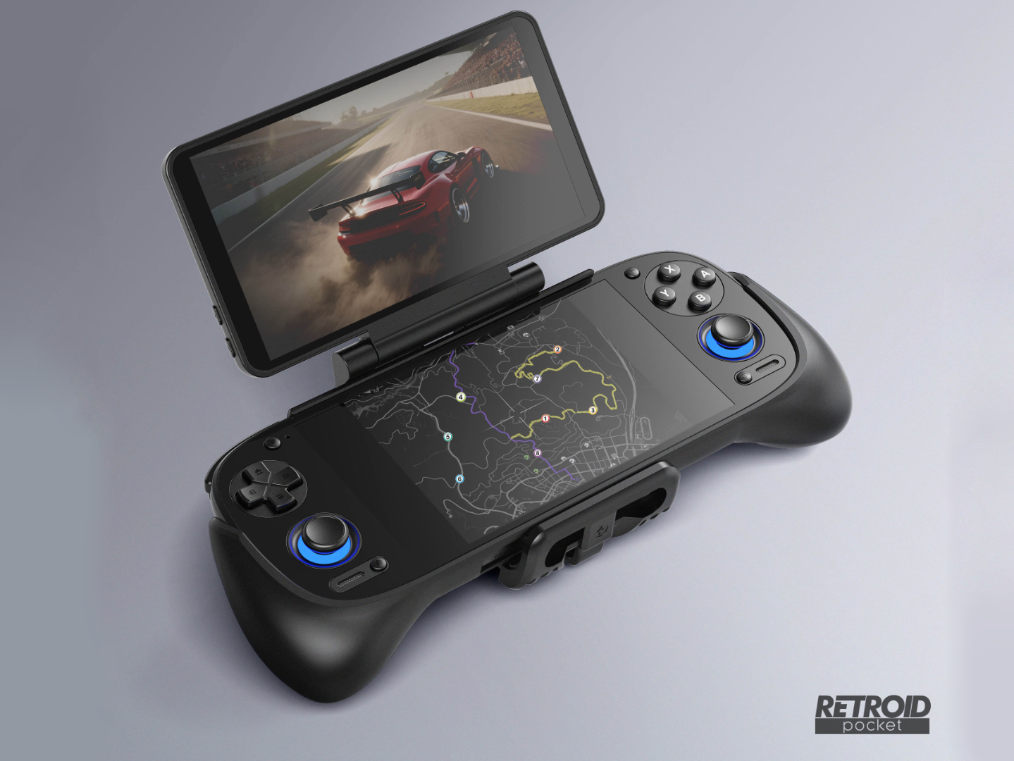 Retroid Pocket 5 consola portátil con pantalla dual
