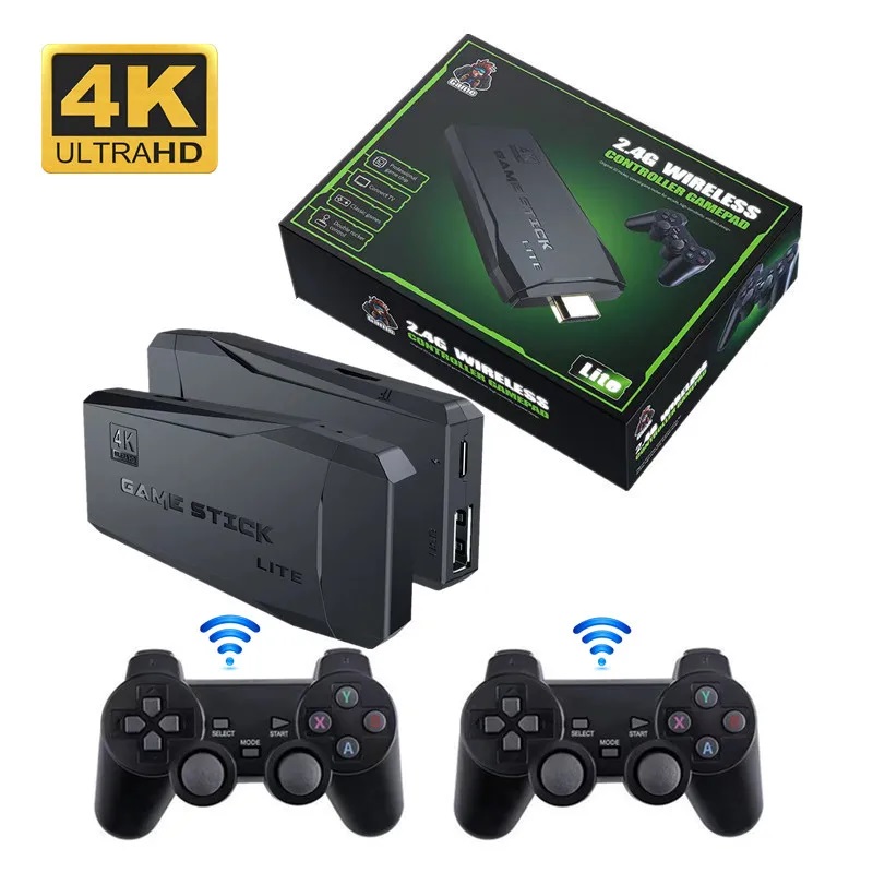 Gamestick Consola Retro 64GB Plug Play en República Dominicana