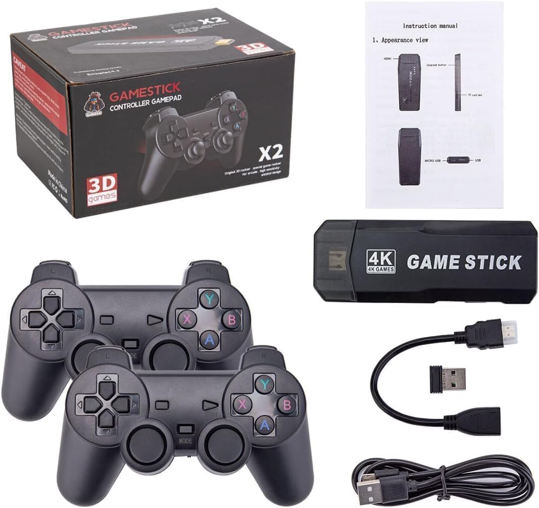Gamestick Consola Retro 64GB Plug Play en República Dominicana