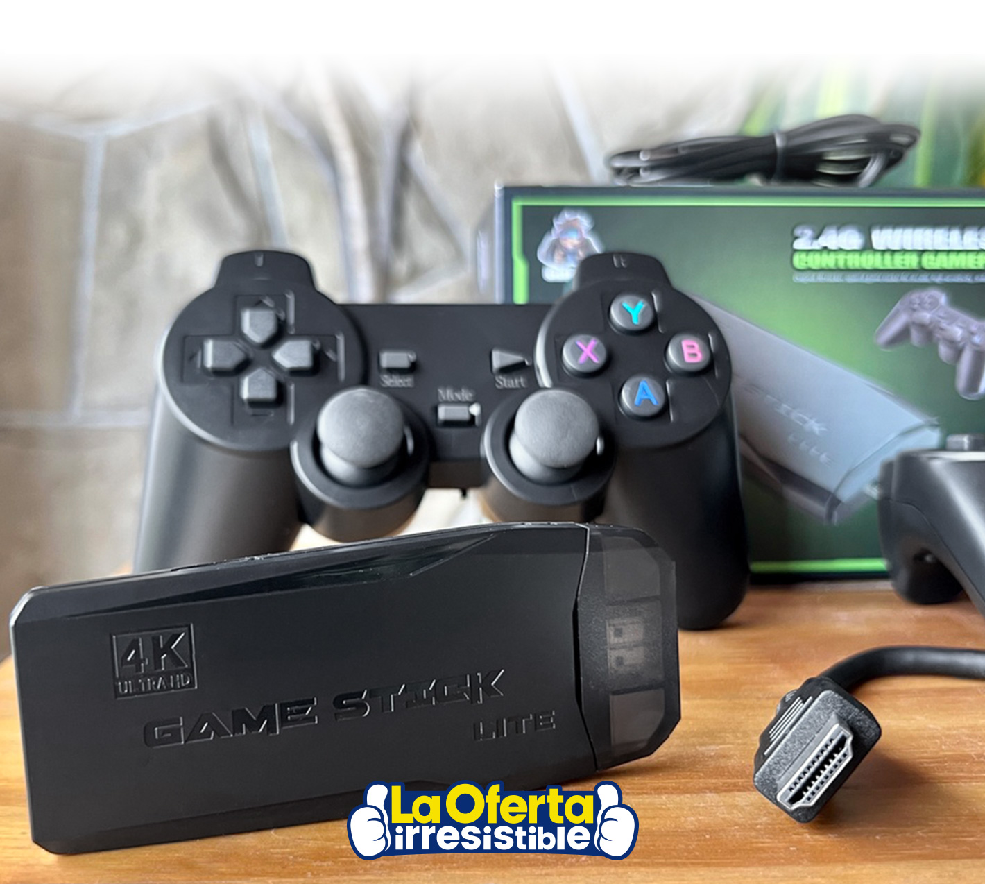 Game Stick M8 consola juegos integrados en República Dominicana