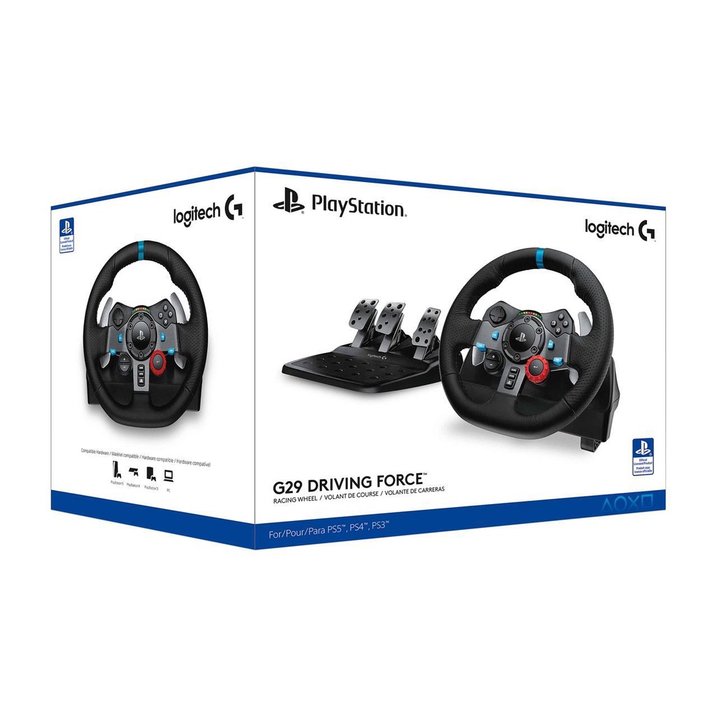 Logitech G29 Soporte Volante PS5 PS4 PC