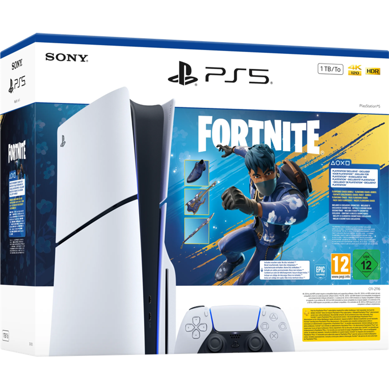 PlayStation 5 Slim Digital Modelo Fortnite en República Dominicana