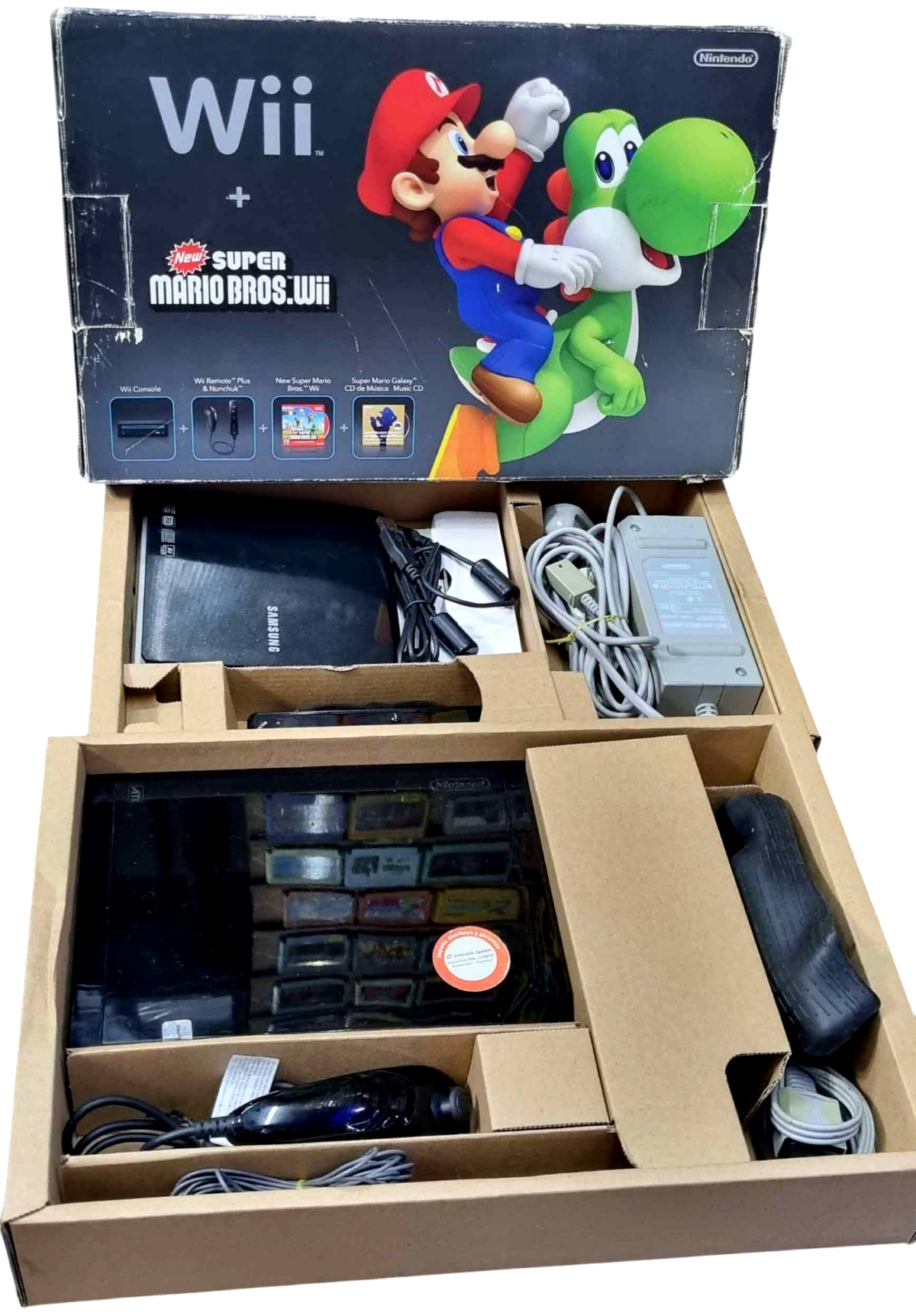 Nintendo Wii Consola Modelo Completo