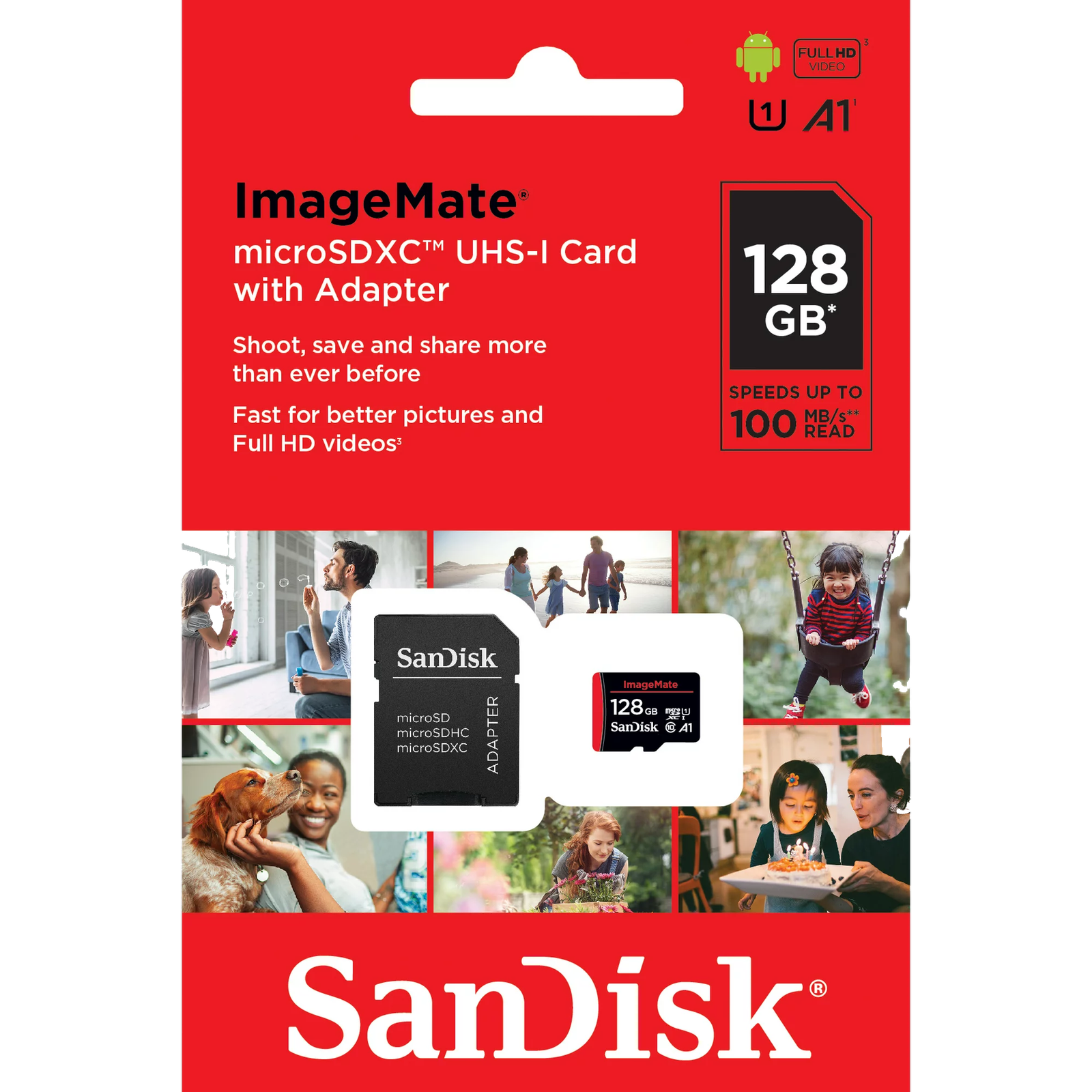 SanDisk ImageMate microSD Tarjeta 128GB en República Dominicana