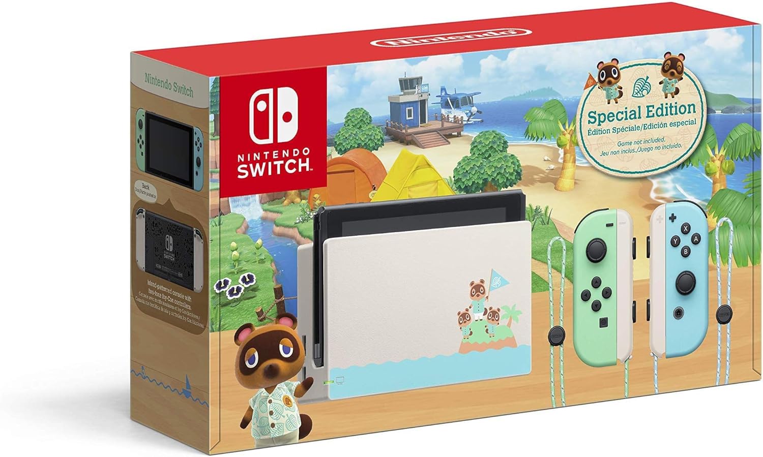 Nintendo Switch Edición Animal Crossing Portátil