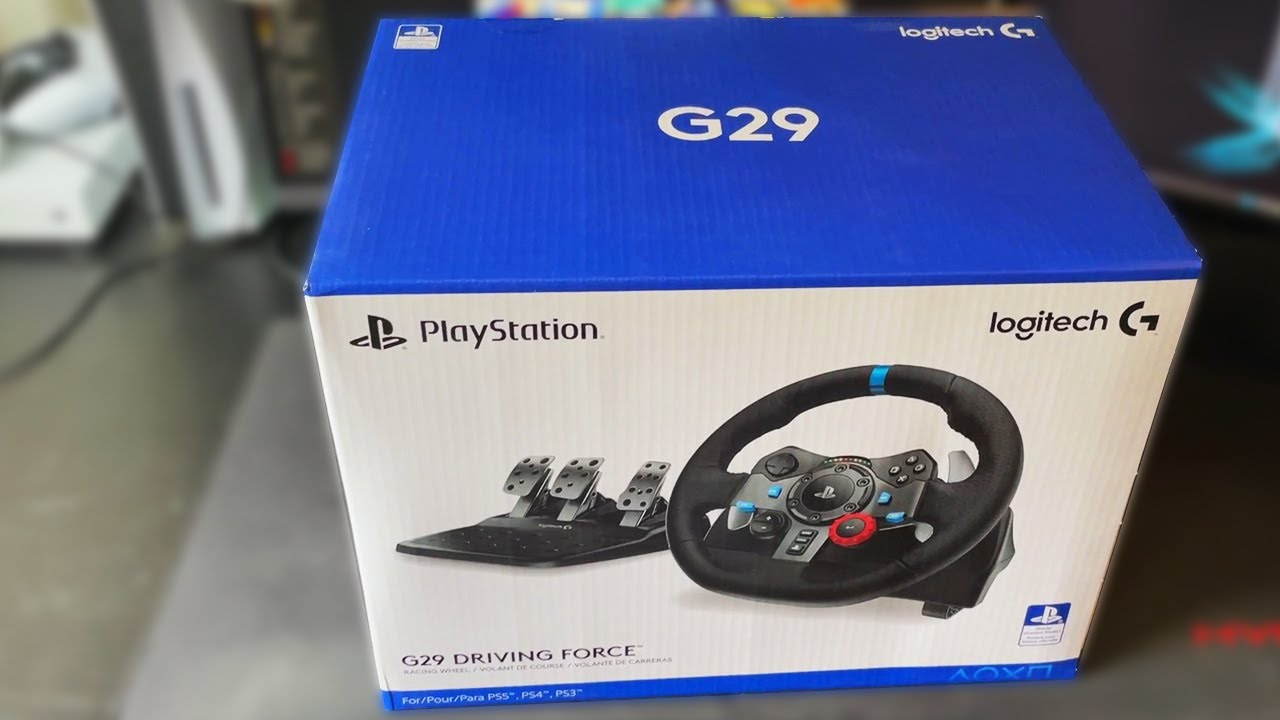 Logitech G29 Volante para PS5, PS4 y PC en República Dominicana