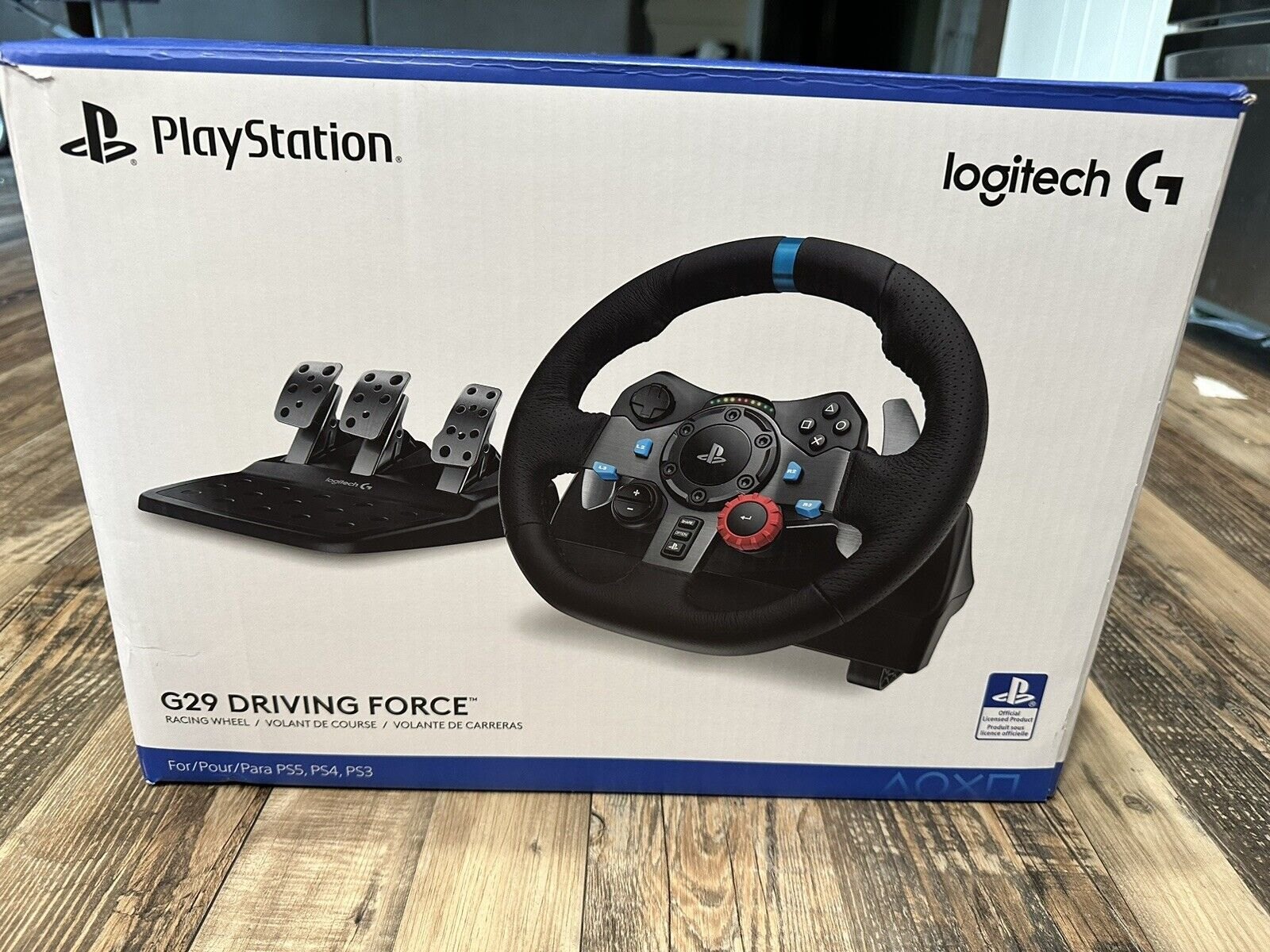 Logitech G29 Volante para PS5, PS4 y PC en República Dominicana