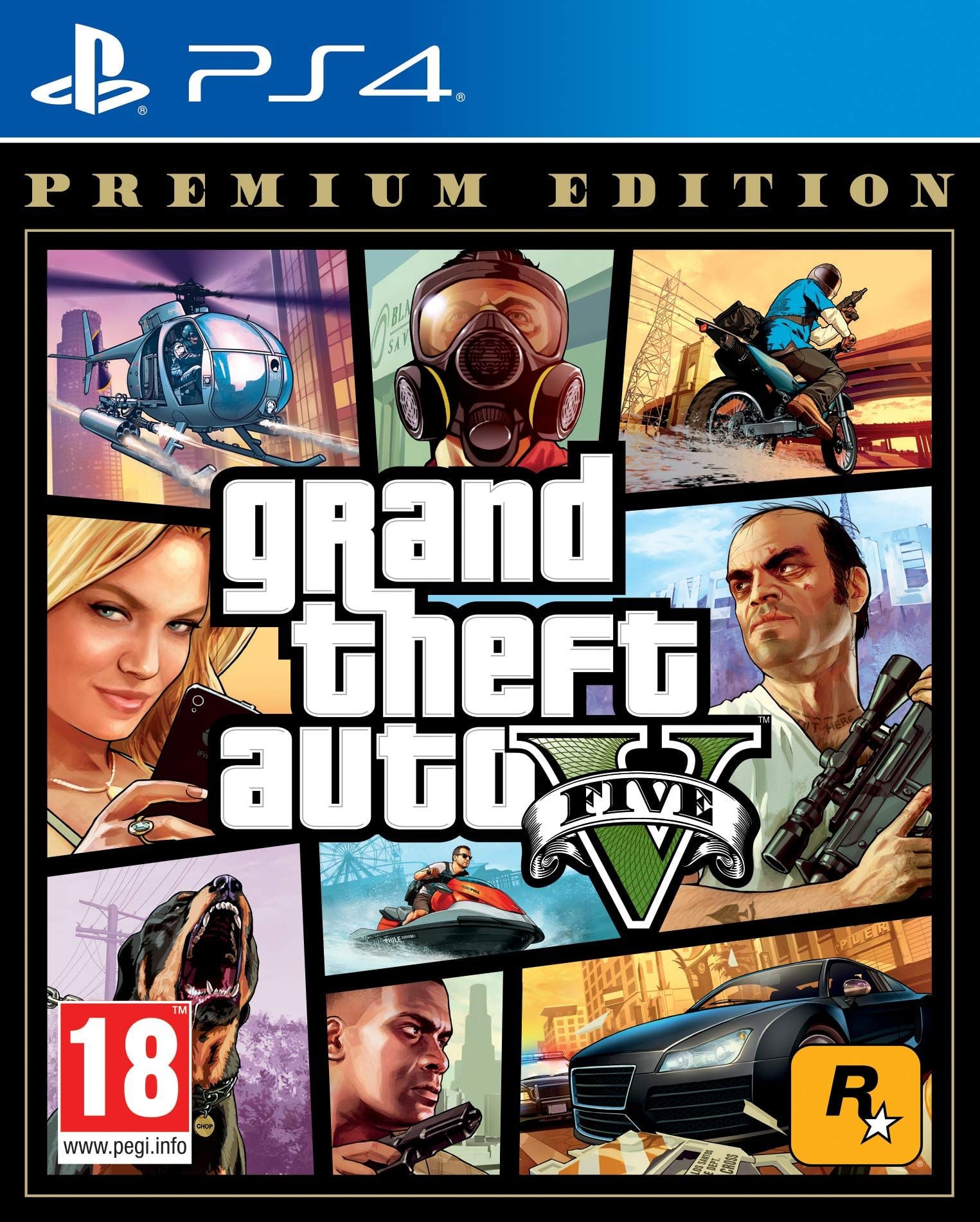 Rockstar Grand Theft Auto V Edición Premium