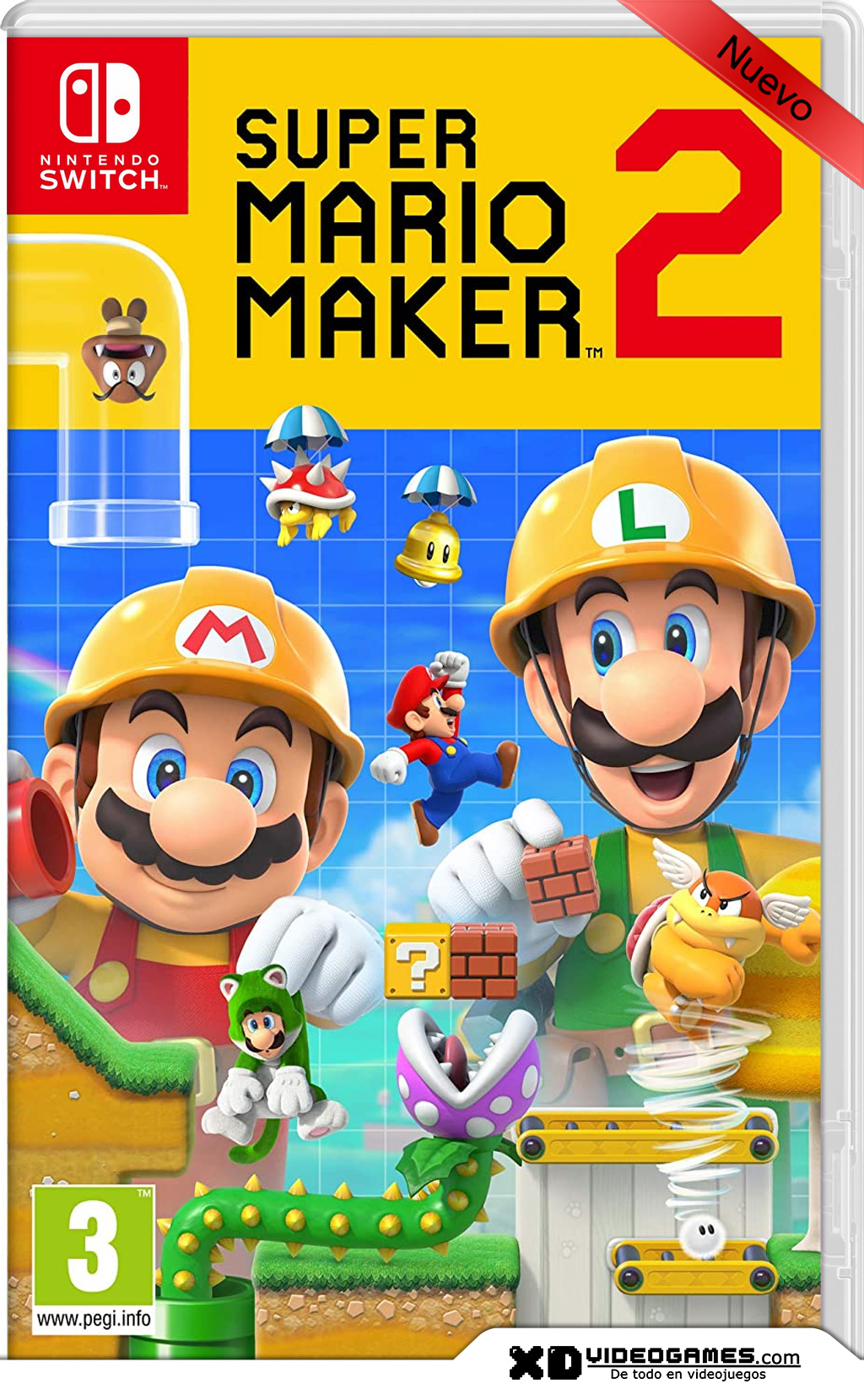 Nintendo Switch Super Mario Maker 2 videojuego