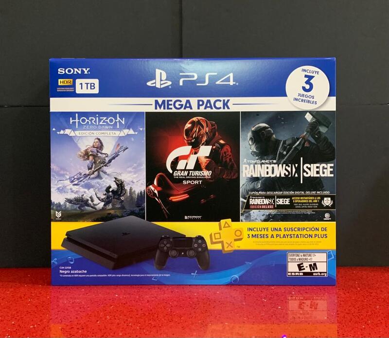Sony PlayStation Slim modelo 1TB en República Dominicana