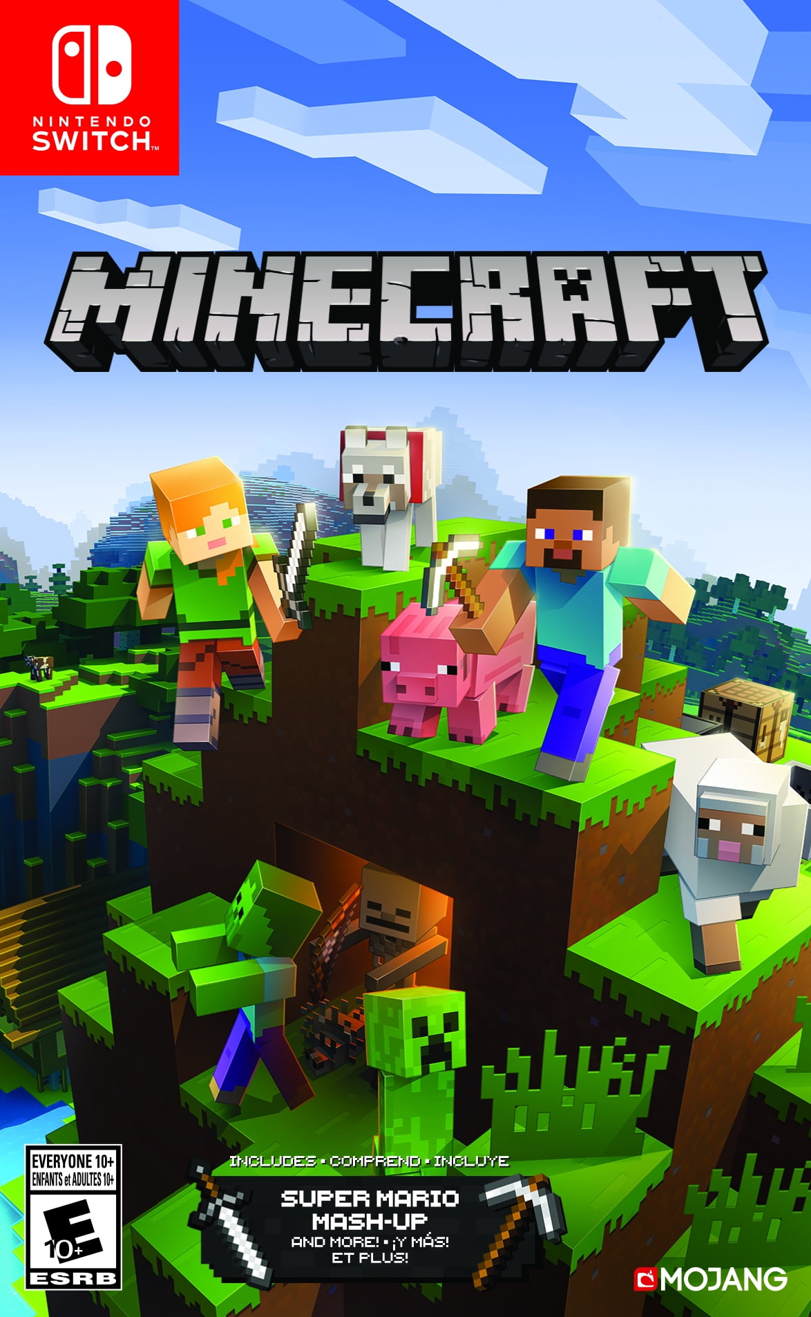Minecraft Nintendo Switch Edición Super Mario