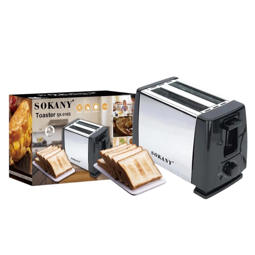 Tostadora Sokany SK115 para 2 rebanadas