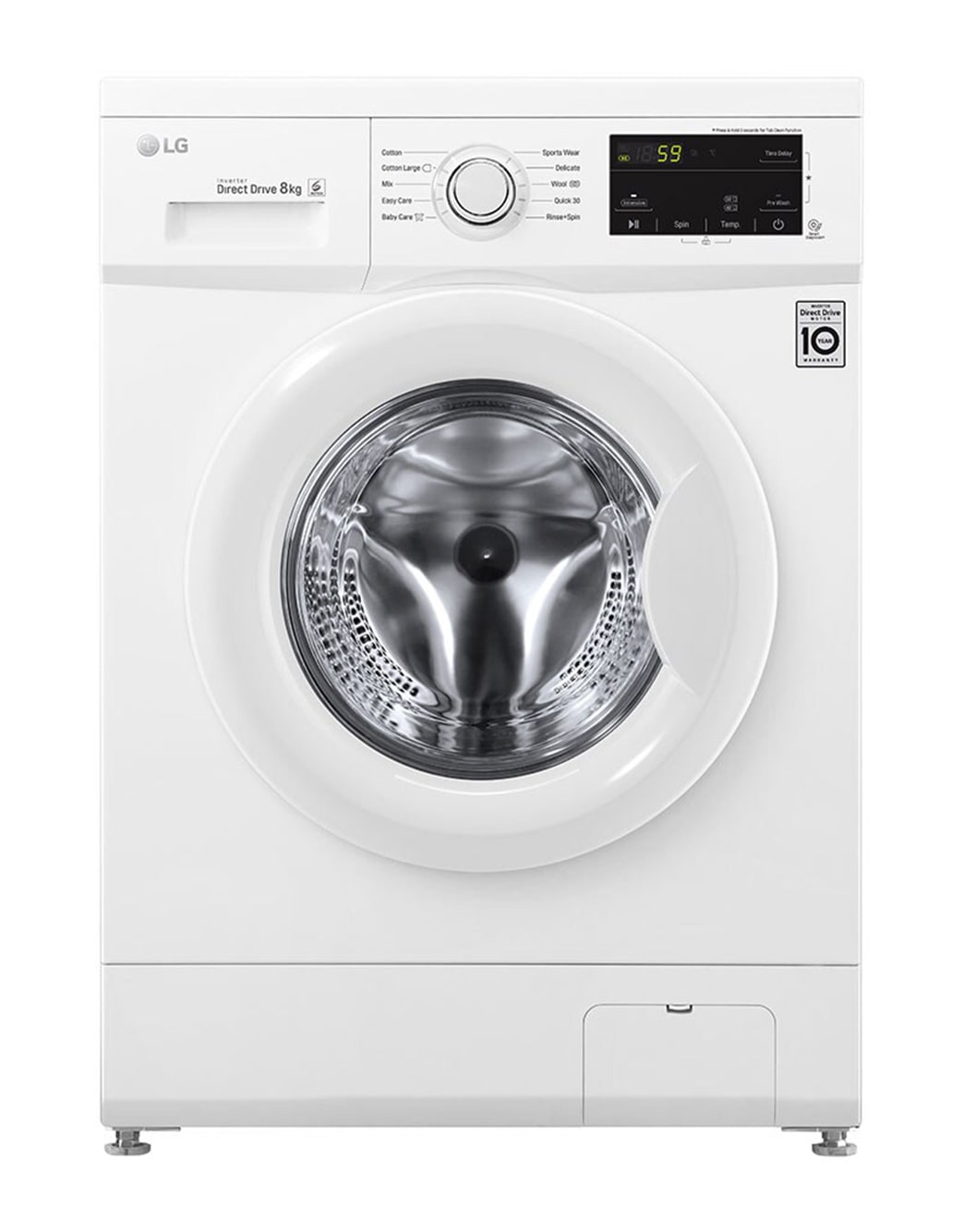 Lavadora LG Inverter Direct Drive en República Dominicana