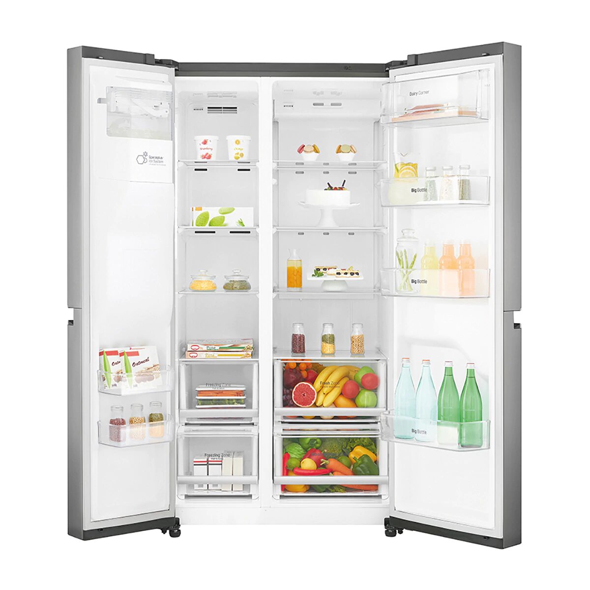 LG Nevera Side by Side con Dispensador en República Dominicana