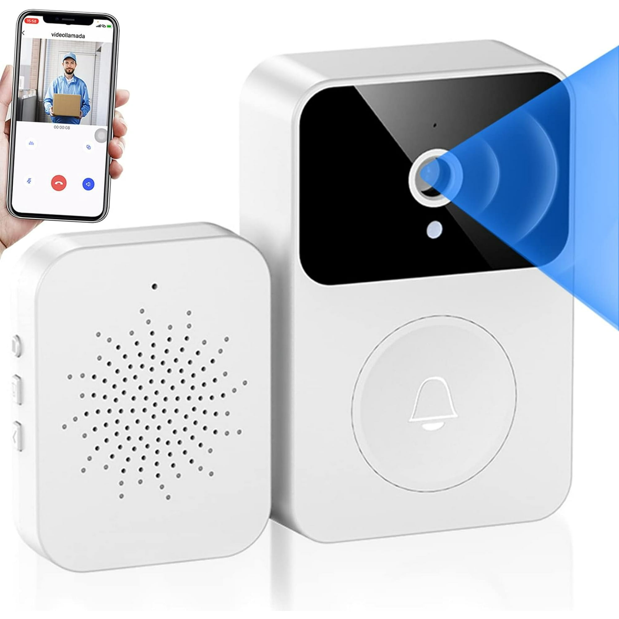 Timbre inalámbrico con cámara WiFi en República Dominicana