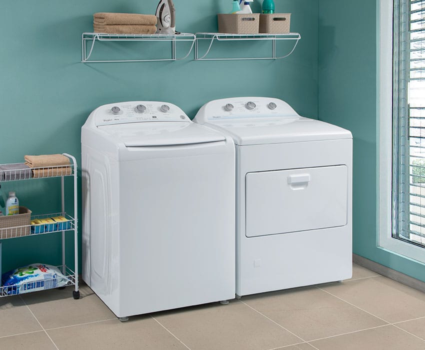 Samsung Ecobubble lavadora y Whirlpool secadora en República Dominicana