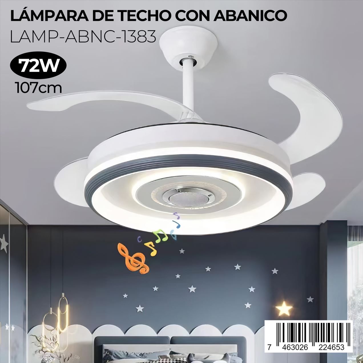 Ventilador de techo con luz Orbegozo en República Dominicana
