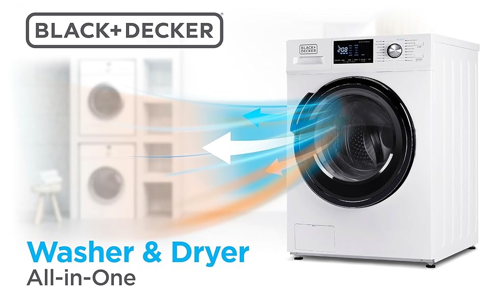 Black+Decker Lavaseca 2 en 1 35 lb en República Dominicana
