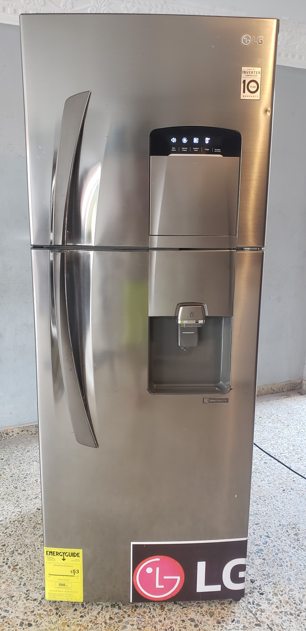 Nevera LG Inverter Modelo Actual en República Dominicana