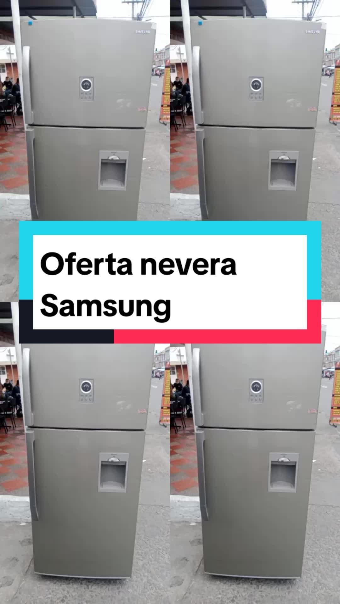 Nevera Samsung modelo básico en República Dominicana