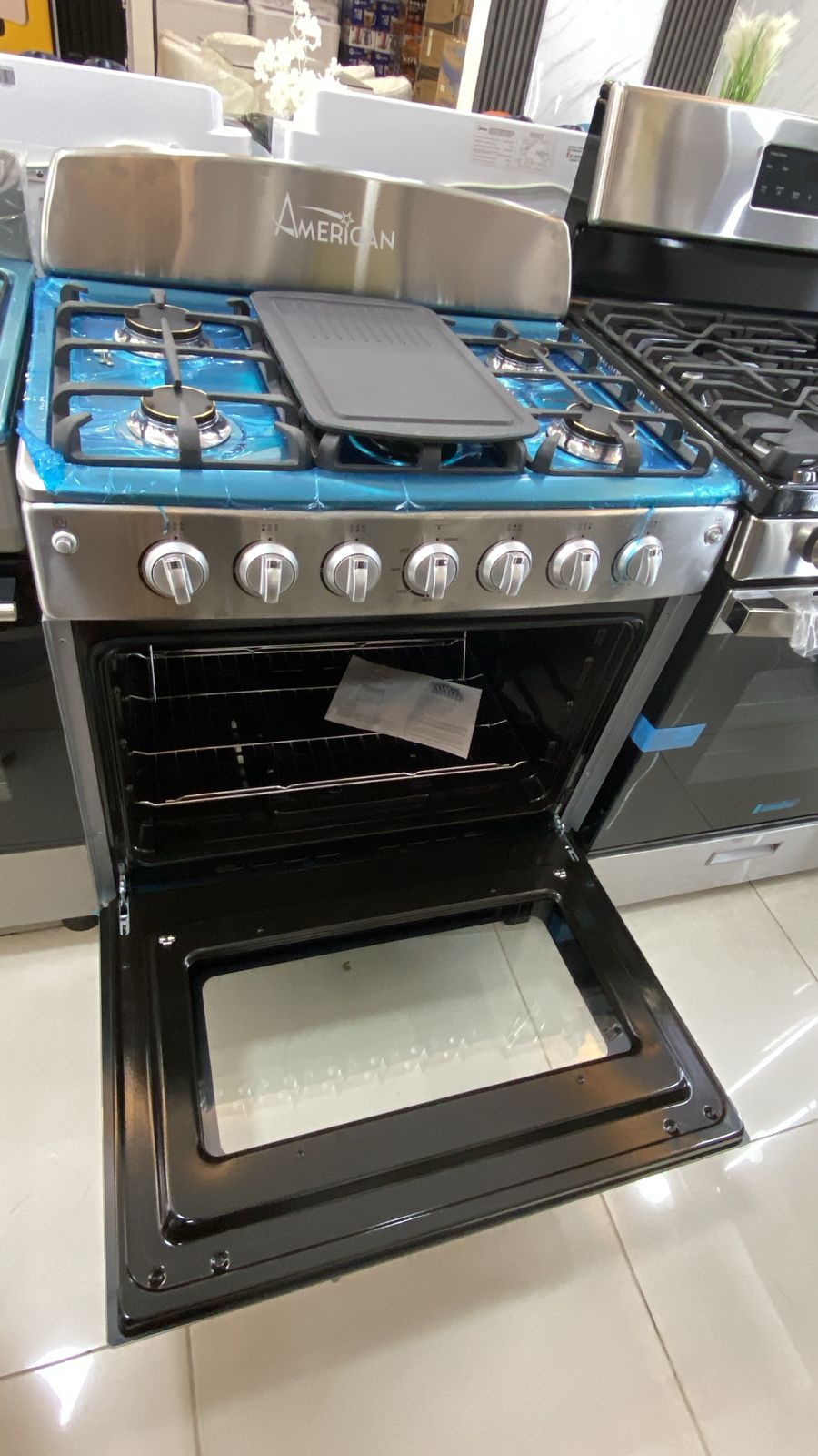 Estufa American 24" Cocina Gas Modelo en República Dominicana