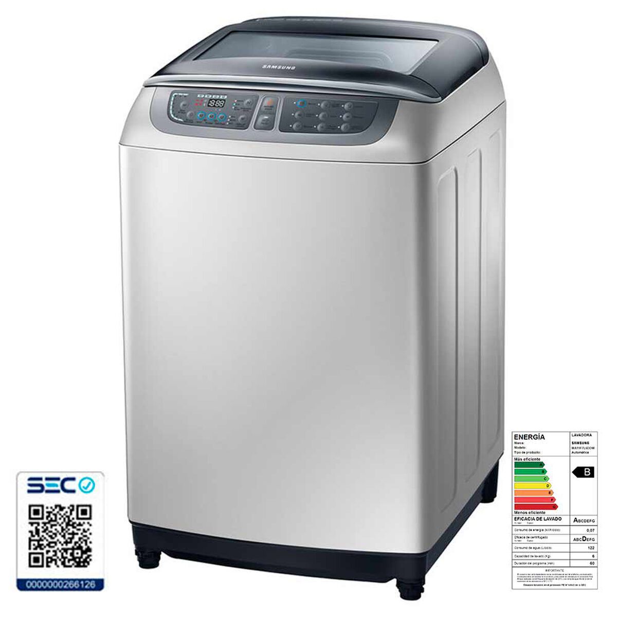 Samsung Lavadora Digital Inverter 19KG