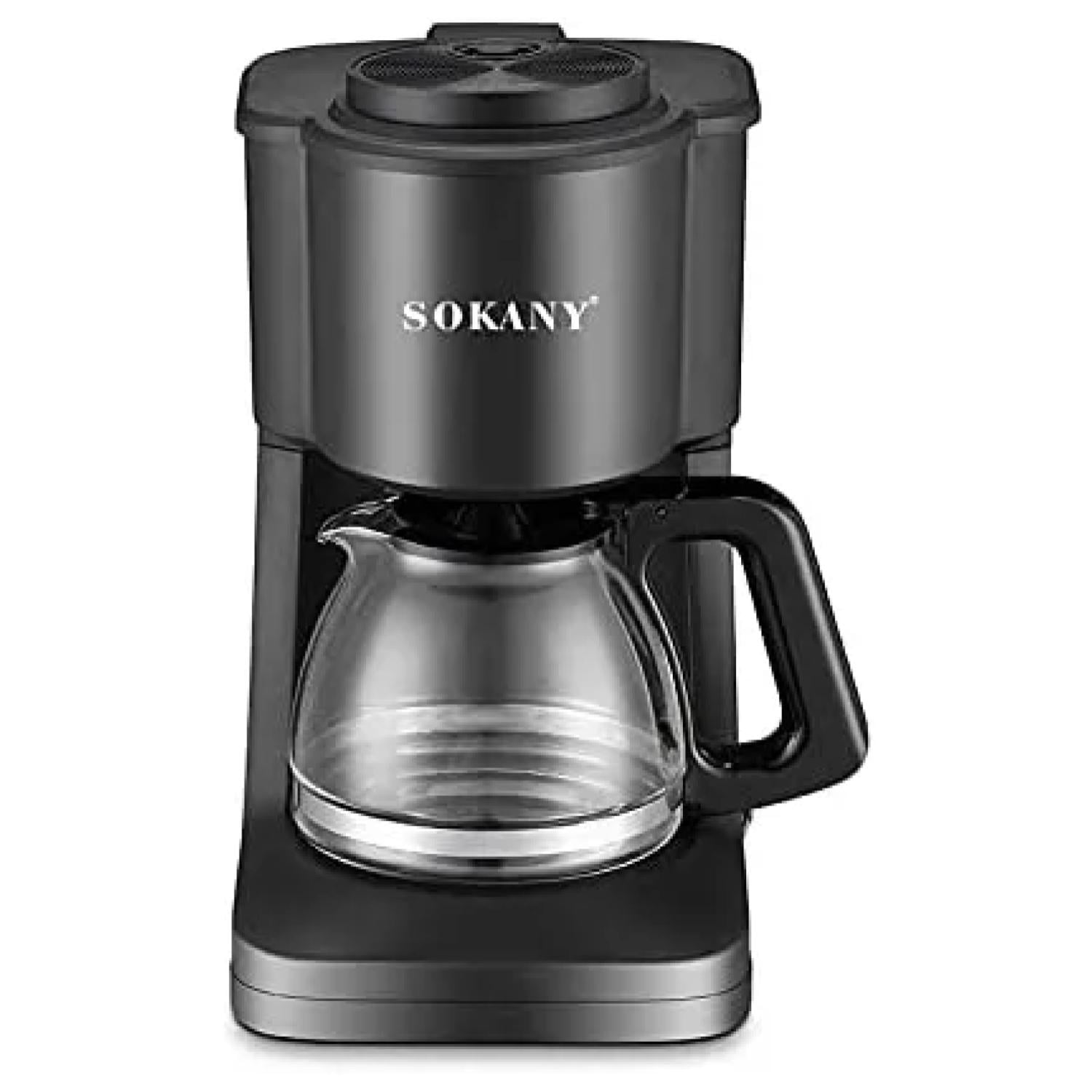 Cafetera eléctrica Sokany modelo clásico en República Dominicana