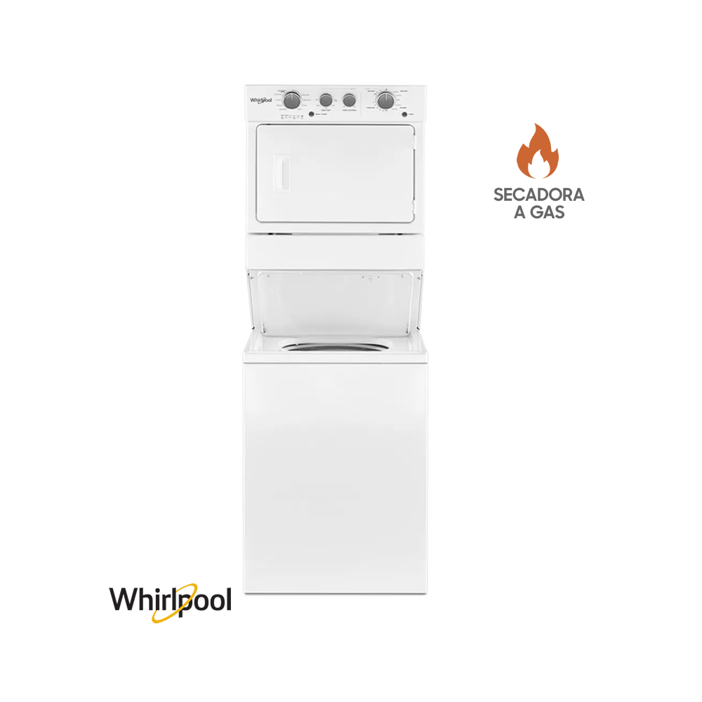Whirlpool Torre Lavado Secado Gas en República Dominicana