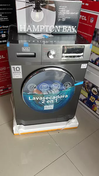 Black+Decker Lavaseca 2 en 1 35 lb en República Dominicana