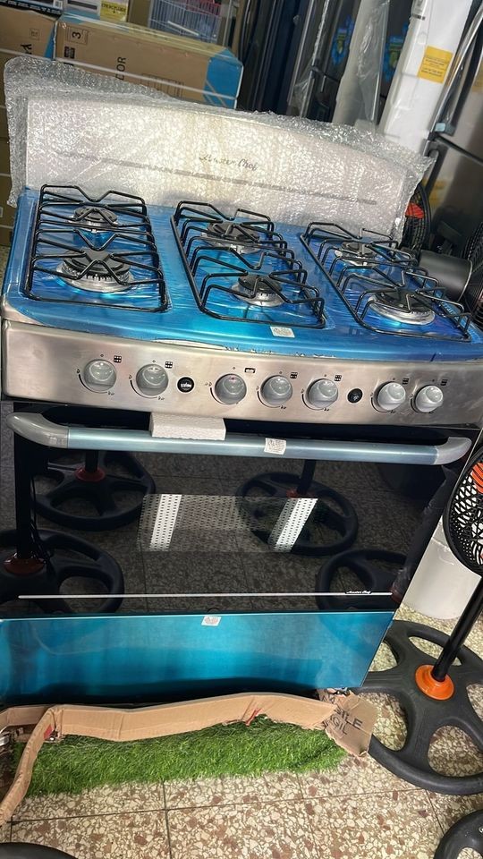 Lumigo Estufa 6 Hornillas Modelo Básico en República Dominicana
