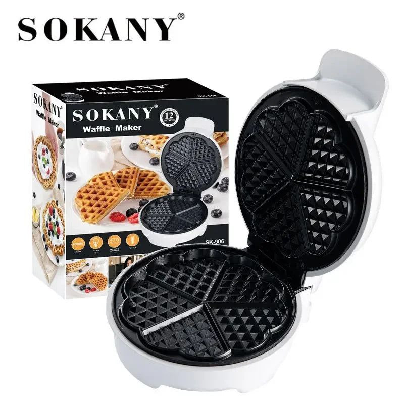 Wafflera Sokany SK906 para Waffles Caseros en República Dominicana