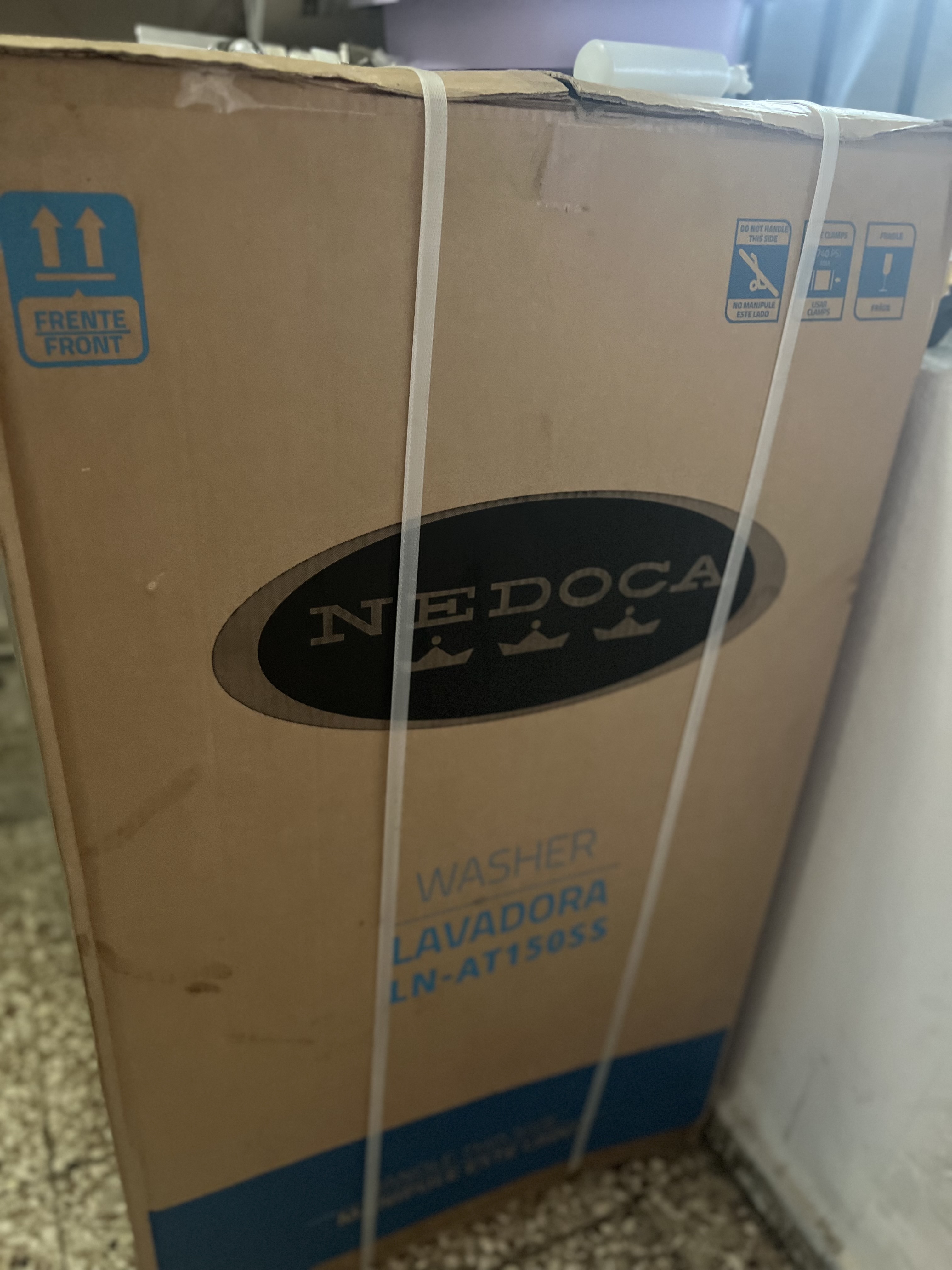 Lavadora Tecnomaster 10 kg para lavado en República Dominicana