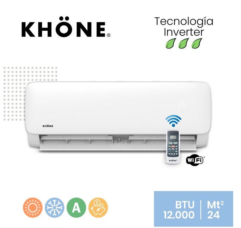 KES Eco Inverter Aire Acondicionado 12,000 BTU en República Dominicana