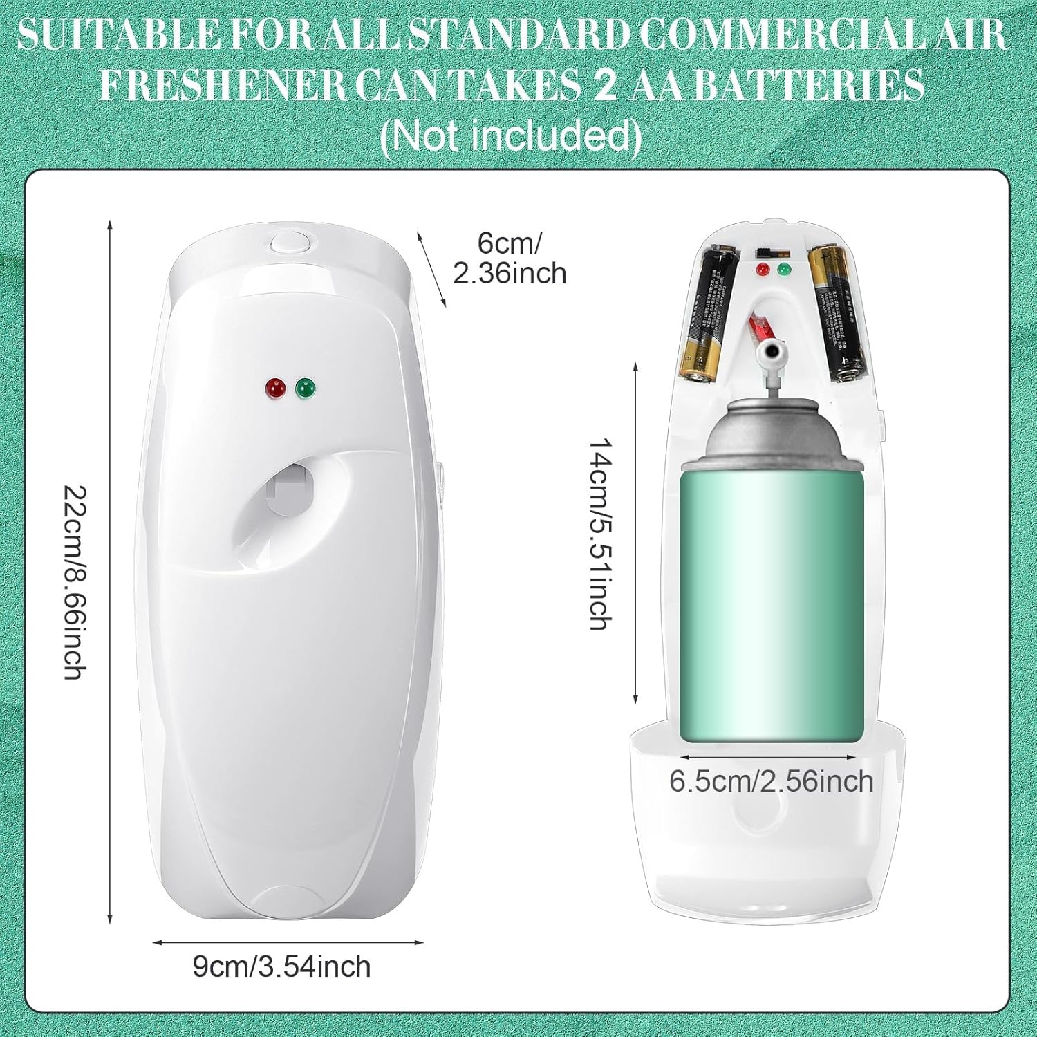 Frescura Contin Dispensador Automático de Aerosol