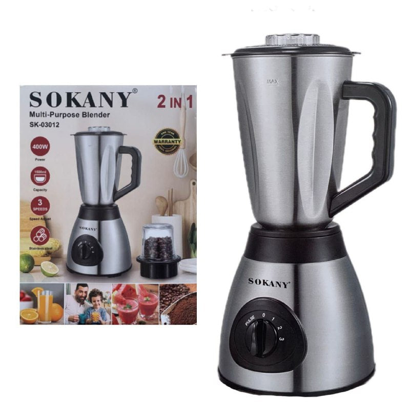 Sokany licuadora eléctrica modelo básico