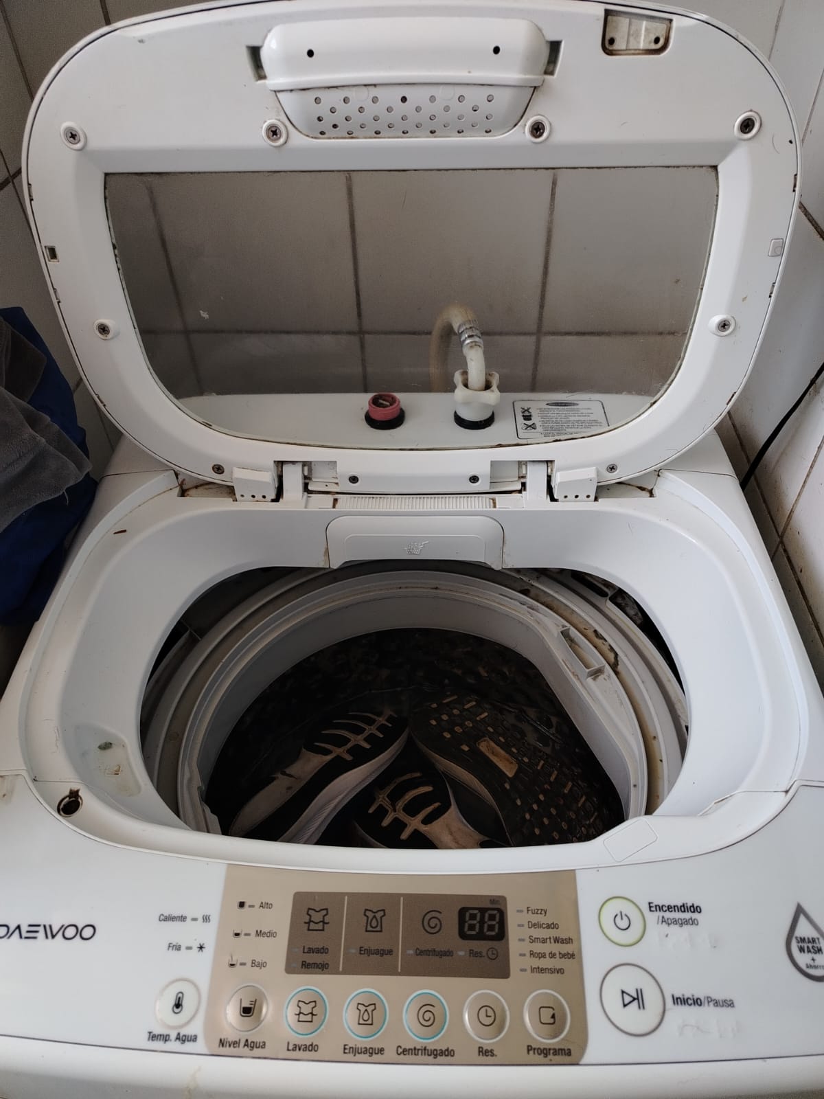 Lavadora Daewoo 7KG Modelo Superpotente en República Dominicana