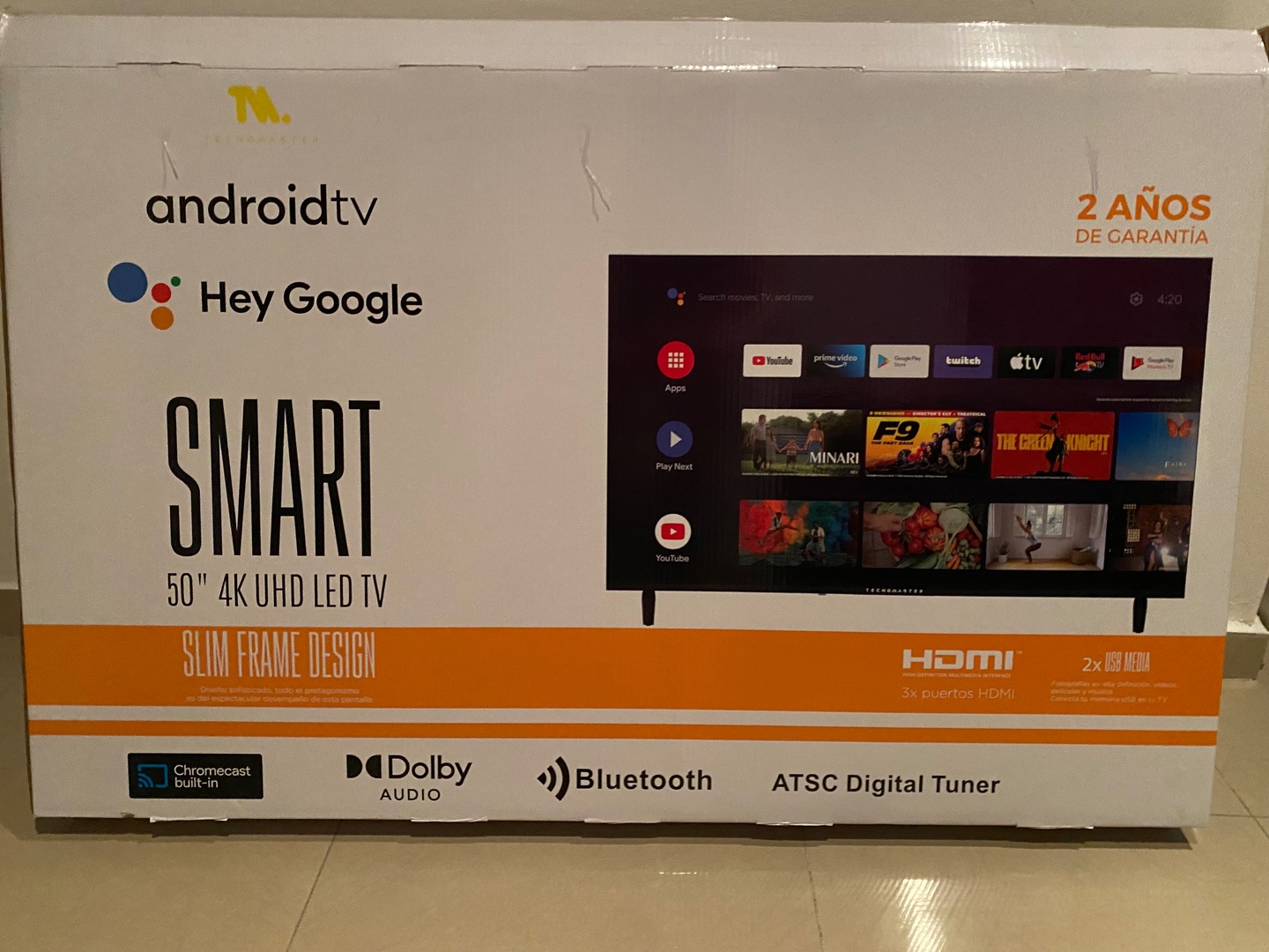 Tecnomaster Smart TV modelo 50