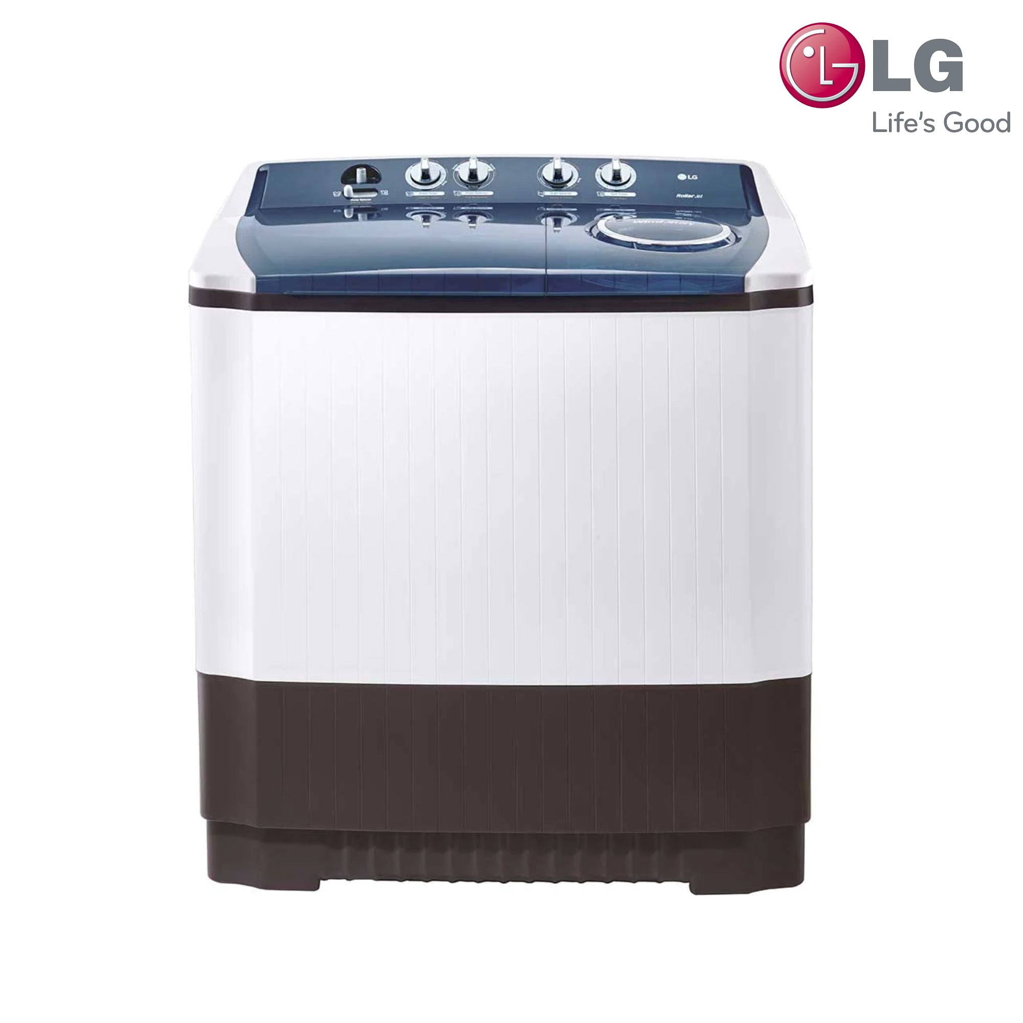 Lavadora semiautomática LG modelo grande