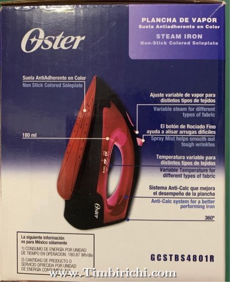 Oster Plancha de Pelo Modelo Básico en República Dominicana