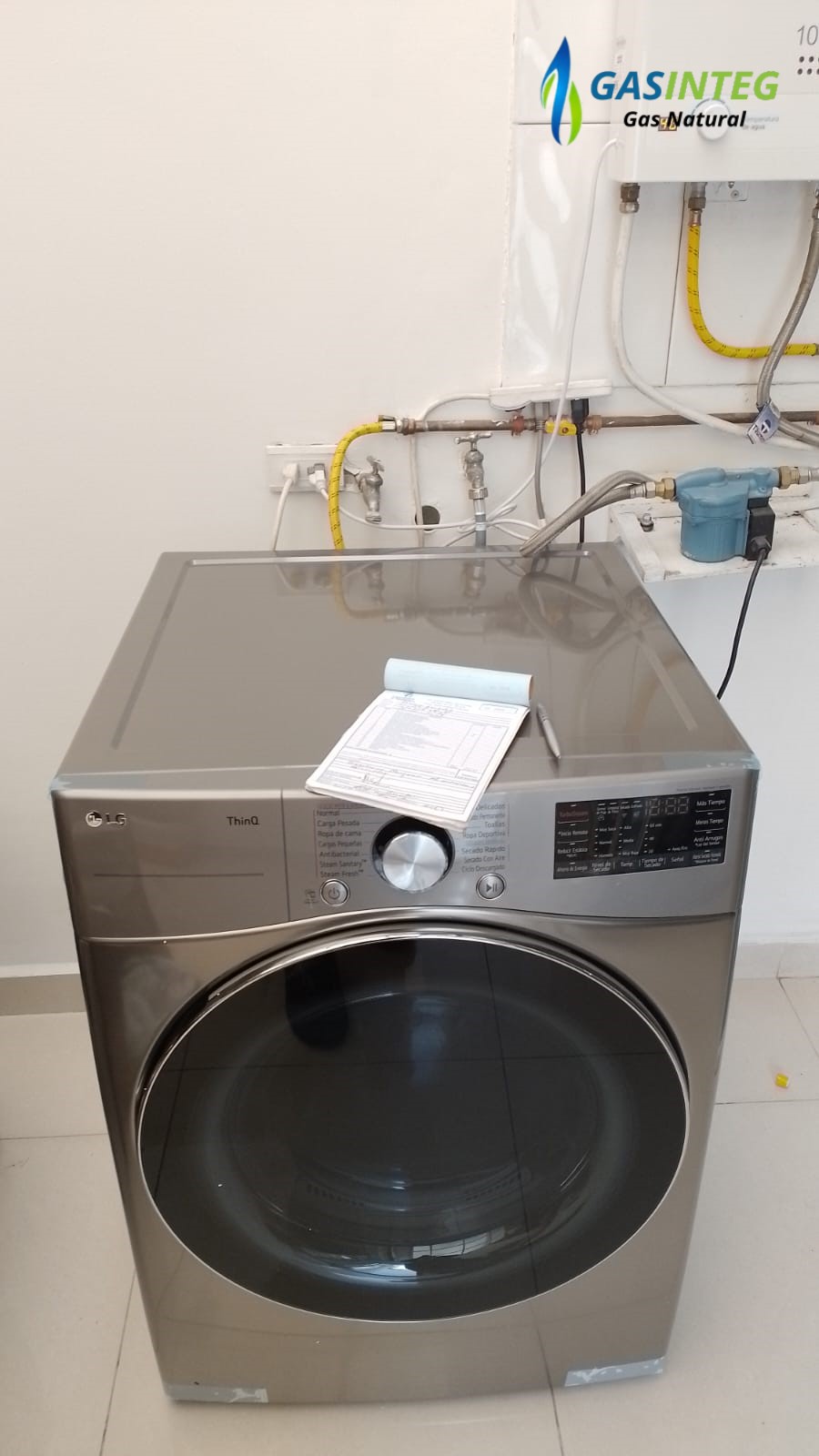 Secadora Gas Piantini Carga Frontal