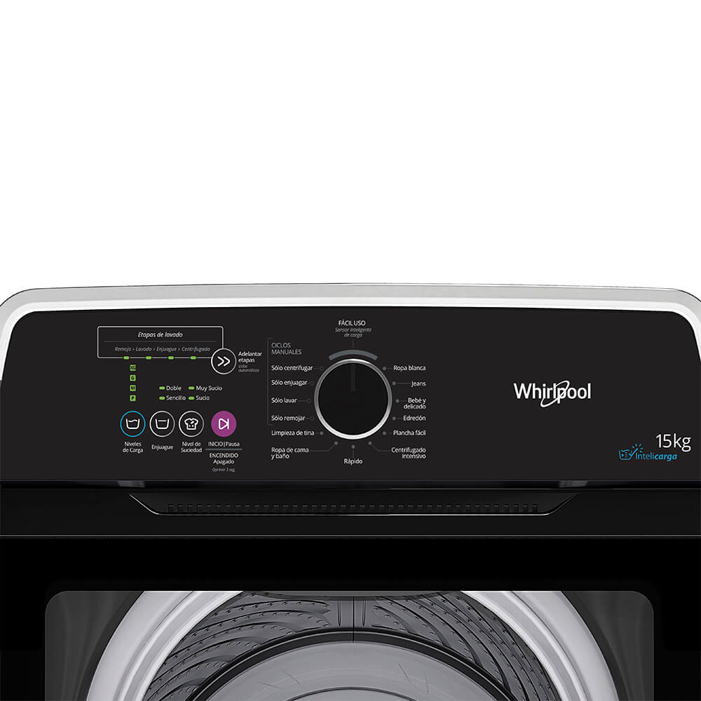 Lavadora Whirlpool Xpert Cycle 15 kg