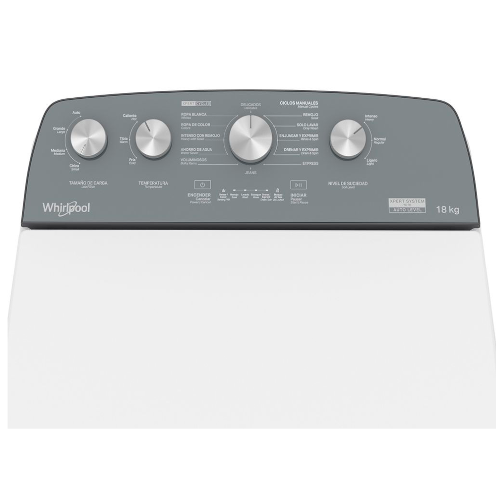 Whirlpool Lavadora Automática Modelo Clásico