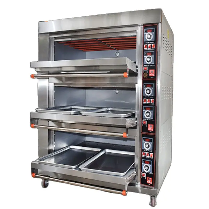 Horno eléctrico comercial modelo básico dos niveles